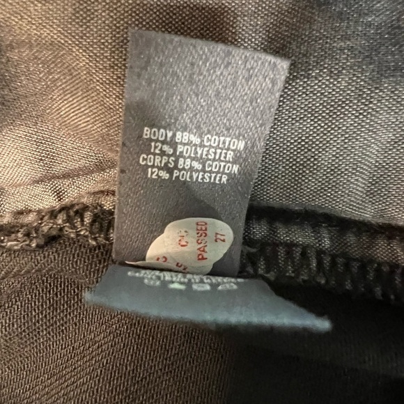 AERIE WOMENS CHALKY GRAY CUTOFF SHORTS SIZE MEDIUM - Picture 4 of 9